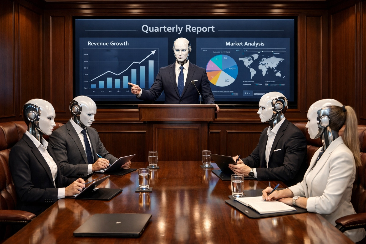 AI meeting boardroom