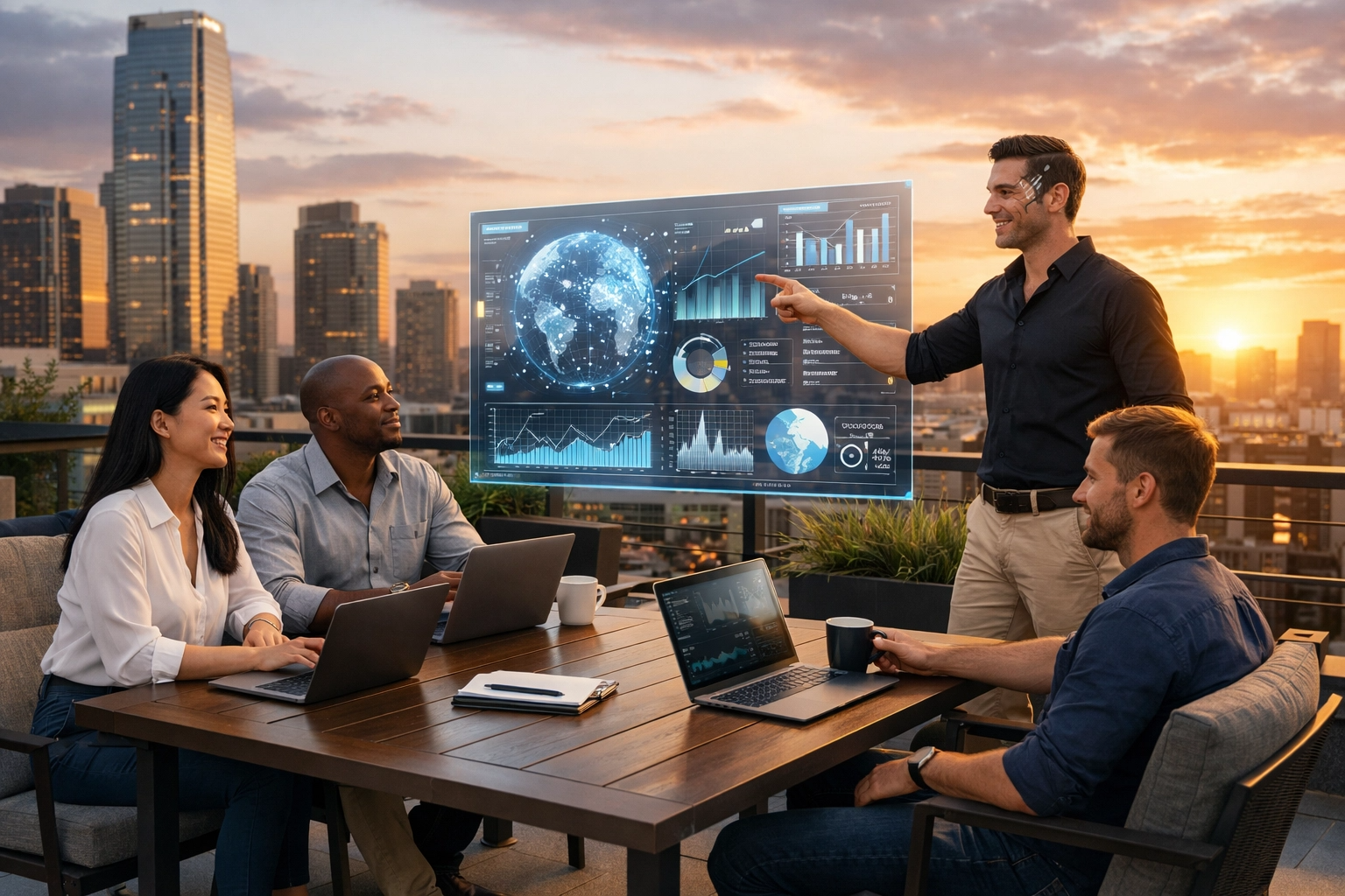 Global staffing reach